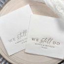 Search for silver napkins Typography