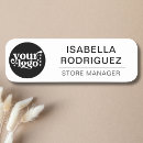 Search for retail name tags Branded