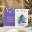 Search for peacock christmas cards Green