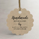 Search for jewelry hang tags Kraft