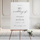 Search for classic wedding signs Welcome