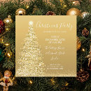 Search for silver and gold christmas invitations Company