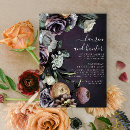 Search for dark and moody wedding invitations Bride