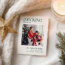 Search for change of address christmas postcards Typography