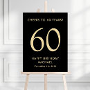 Search for 60th birthday signs Sixty