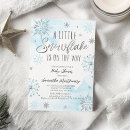 Search for snowflake invitations Watercolor