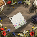 Search for rustic wedding favor tags Wildflowers