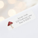 Search for mushroom return address labels Autumn