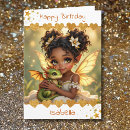 Search for african american girl birthday cards Fairy
