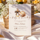 Search for baby is brewing invitations Pacifier