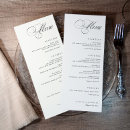 Search for formal dinner menus Calligraphy