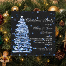Search for blue christmas invitations Elegant