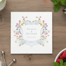 Search for floral wedding napkins Formal