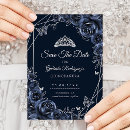 Search for navy silver save the dates Floral