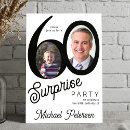 Search for black white 60th birthday invitations Adult birthday party