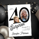 Search for surprise 40th birthday invitations Adult