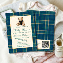 Search for navy blue baby shower invitations Old money