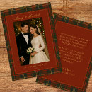 Search for married and merry cards Plaid