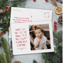 Search for funny naughty and nice christmas cards Red and white