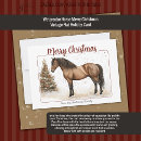 Search for horse christmas cards Vintage