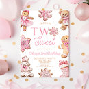 Search for cookie birthday invitations Two sweet