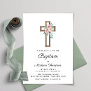 Search for easter baptism invitations Floral