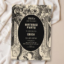 Search for angel birthday invitations Vintage