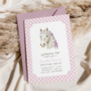 Search for horseback riding invitations Pony party