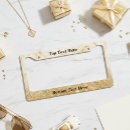Search for gold license plate frames Glitter