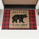 Search for bear doormats Family cabin