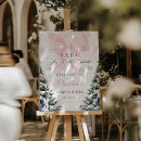 Search for pink winter wonderland baby shower Pine trees