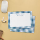 Search for plaid note cards Gingham