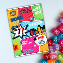 Search for comic book invitations Modern