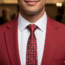Search for red and black ties Plaid