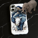 Search for elephant iphone cases Blue