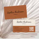 Search for brown business cards Terracotta