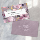 Search for lilac business cards Floral