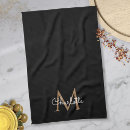Search for monogram kitchen towels Chic
