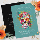 Search for dia de los muertos birthday invitations Fiesta