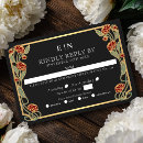 Search for floral wedding rsvp cards Flowers