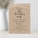 Search for kraft wedding invitations Elopement