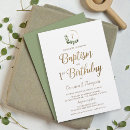 Search for baptism and first birthday Greenery
