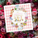Search for tea party napkins Pink and gold