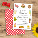 Search for bbq couples shower invitations Red plaid