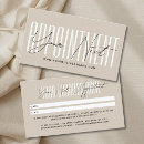 Search for business stationery Beautician