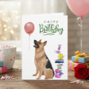 Search for german shepherd cards Watercolor
