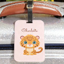 Search for leopard luggage tags Cute