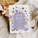 Search for purple 1st birthday invitations Wildflower