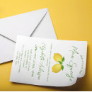 Search for lemon bachelorette party invitations Summer