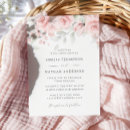 Search for pink floral wedding invitations Blush